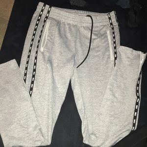 Grey/Blue PINK sweatpants